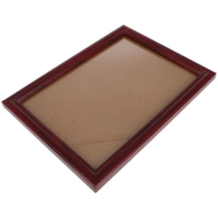Diploma Frame for Certificate Display Made of Wood in Dark Brown Color Perfect for DIY Use A4 Size