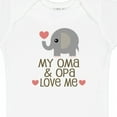 thumbnail image 4 of Inktastic Oma and Opa Love Me Boys or Girls Baby Bodysuit, 4 of 5