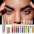 thumbnail image 6 of Eye Shadow Liquid Pearlescent Bright Eyeliner Color Cute Durable Waterproof Eyeliner Sequin Color Eye Shadow Eyeliner Liquid 5ml,Grey, 6 of 8