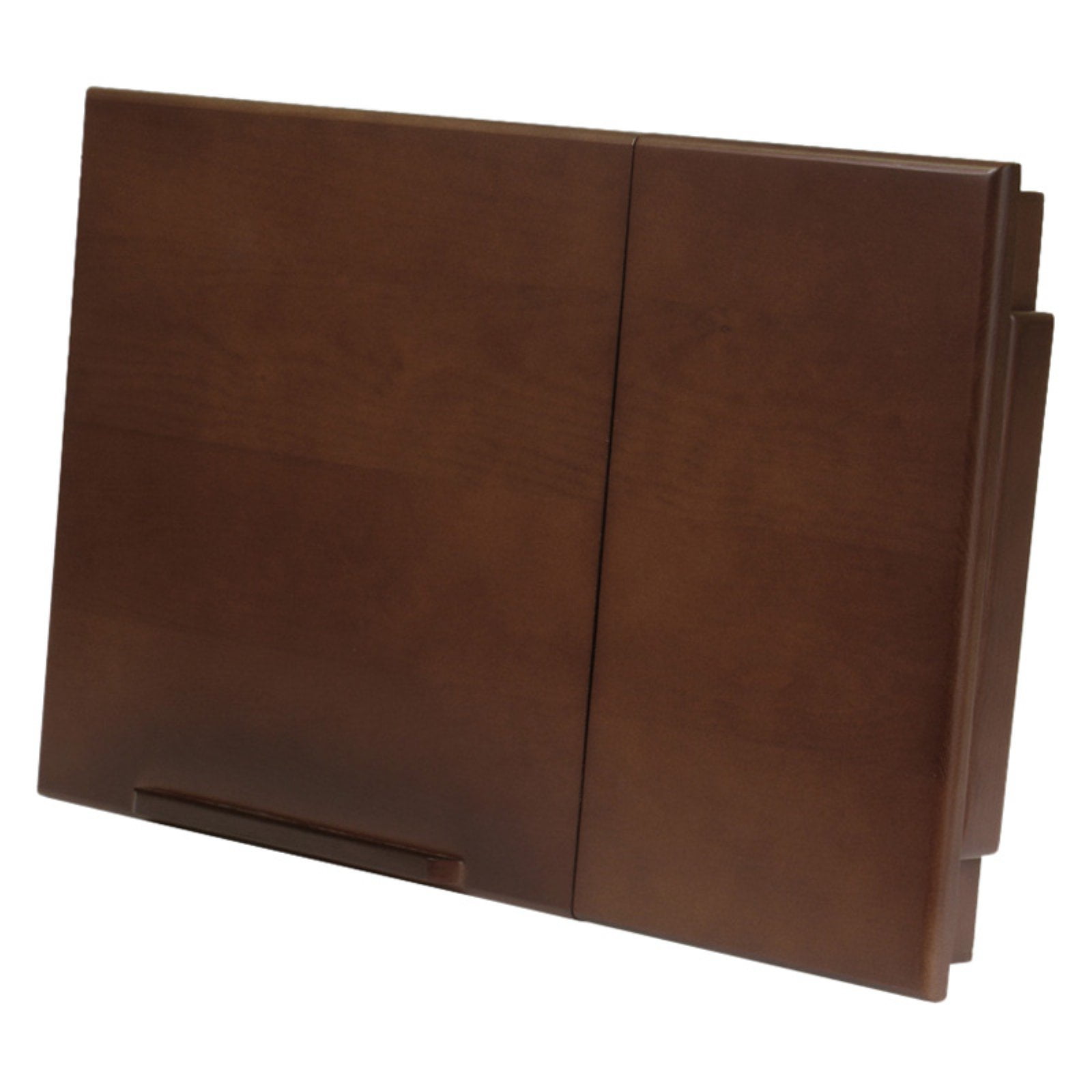 Winsome Alden Lap Desk Bed Tray With Drawer Walnut