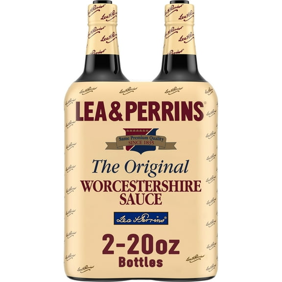 Lea & Perrins The Original Worcestershire Sauce, 2 ct Pack, 20 fl oz Bottles
