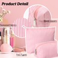 thumbnail image 3 of Set de bolsas de maquillaje Huhumy Cute Cosmetic Pouch para mujer (2 unidades), 3 of 7