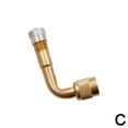 thumbnail image 4 of Tire Valve Extension 45 90 135 Brass Tire Valve Stems Extension Adaptor, 4 of 8