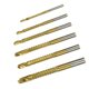 thumbnail image 4 of 6 brocas espirales de acero de alta velocidad de 3 mm a 8 mm, accesorios para taladro eléctrico (doradas), 4 of 8
