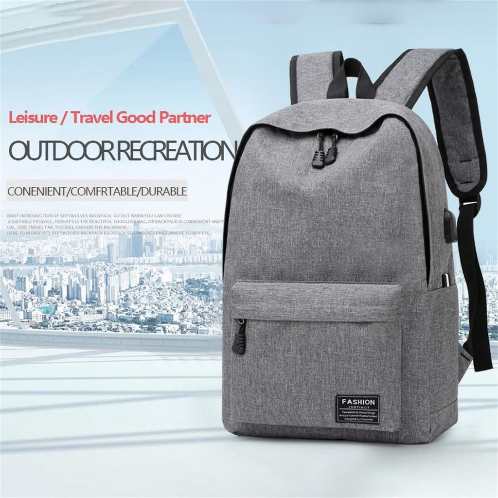 SEPTWOLVES Casual Daypack Lightweight Laptop Backpack School College Bag Travel Backpack for Men and Women