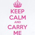 thumbnail image 2 of CafePress - Keep Calm And Carry Me Infant Bodysuit - Baby Light Bodysuit, Size Newborn - 24 Months, 2 of 4