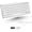 Silver, variant on Macally Compact Wired Keyboard Dual USB-C & USB-A, 78-Key Layout, 13 Mac Shortcuts - Space Gray