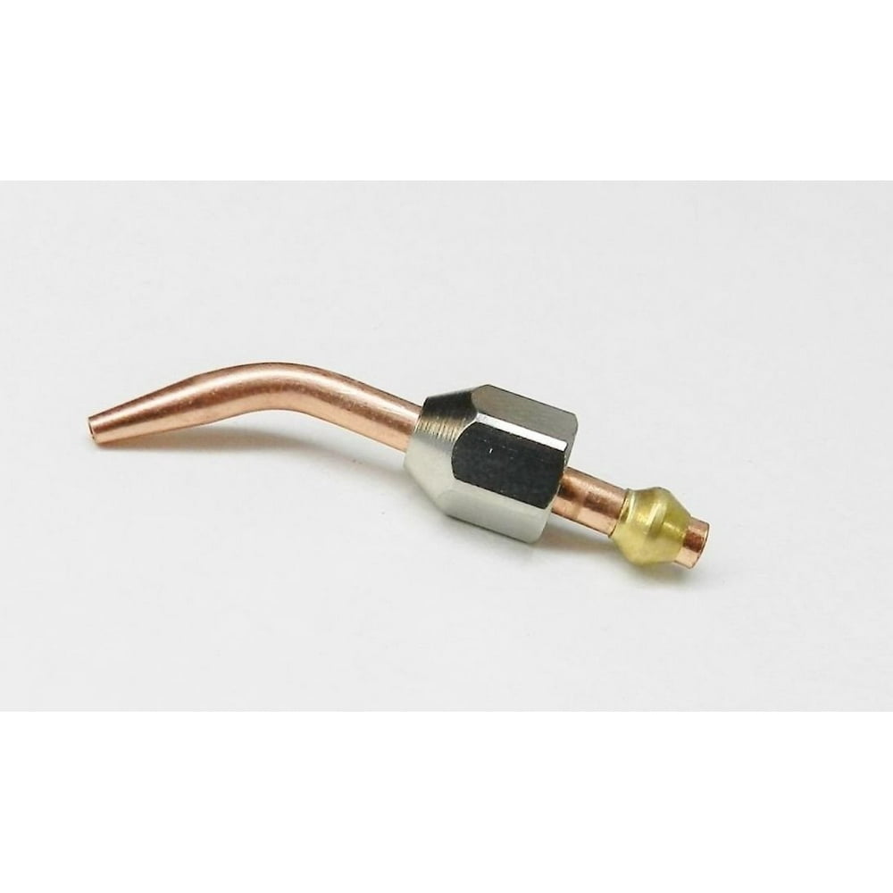 2 SMITH LITTLE TORCH TIP TORCH TIP CURVED SMITH EQUIPMENT 12140102 TIP SIZE 2 (E 1), SMITH