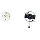 thumbnail image 1 of Reloj de pared redondo colgante, silencioso, sin , acrílico, con manecillas de madera, decorativo, elegante, adecuado para sala de estar, dormit, 1 of 8