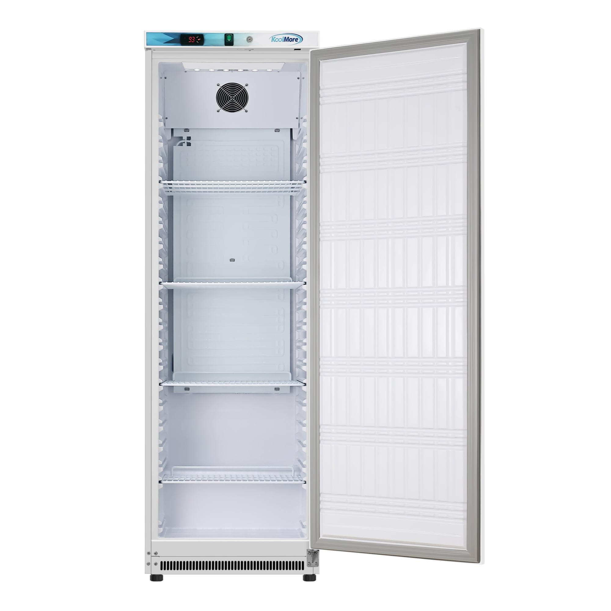 12 Cu. ft. Commercial Reach in Refrigerator in White - Manual Defrost