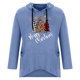 thumbnail image 4 of Camisas Navideñas Para Mujer, Camisetas de Manga Larga, Cuello Redondo, Con Capucha, Bolsillo Estampado, Camiseta Suelta de Otoño Odeerbi ODB205193, 4 of 6