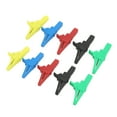 thumbnail image 4 of Power Test Clip, 4mm Jack Professional 10pcs Electrical Test Clamp Excellent Electrical Conductivity  For Electronic Instruments, 4 of 8