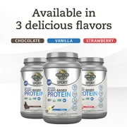 Garden of Life SPORT Organic Plant-Based Protein Powder, Chocolate, 19 Servings