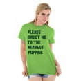 thumbnail image 4 of Please Direct Me Nearest Puppies Women's Graphic T Shirt Tees Brisco Brands 2X, 4 of 6
