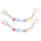 thumbnail image 1 of Cadena de encanto para zapatos Uxcell de 2 paquetes, forma de cuentas para decoraciones de zapatos, multicolor, 1 of 6