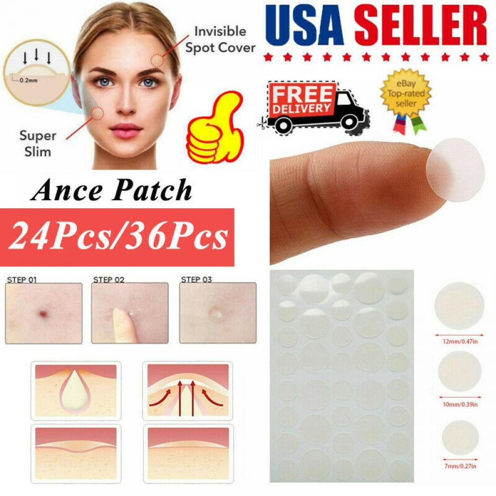 Pimple Patches, 3 Sizes for Large Zit Breakouts, for Face, Chin or Body