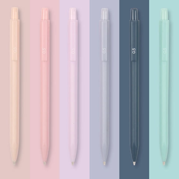 1Pc Pastel Mechanical Pencils with Erasers, Colored Pen Barrel, 0.7mm Retractable Mechanical Pencils, Smooth Writing, 5.9in Aesthetic Pencils for Journaling Note Taking Writing, Classroom Must Haves