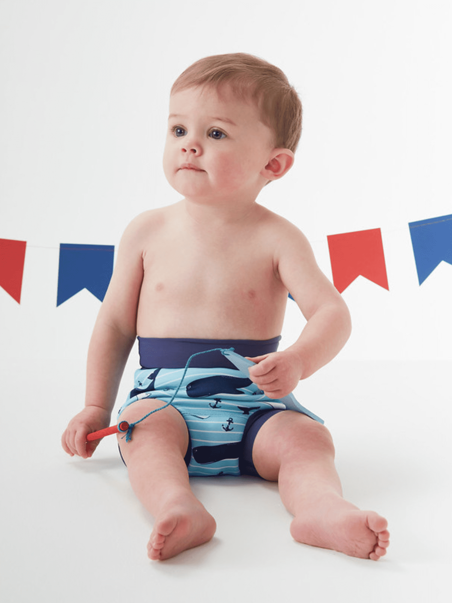 Splash About New and Improved Happy Nappy™ Swim Diapers Little Ducks, 2-3 Years 