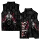 thumbnail image 4 of Chaleco de algodón grueso y fresco para hombre, chalecos de moda y versátiles para hombre, chaleco de moda con estampado de personajes para hombre, abrigos y ropa de viento frío, 4 of 5