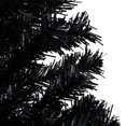 thumbnail image 3 of vidaXL Artificial Pre-lit Christmas Tree with Ball Set Black 240 cm PVC, 3 of 5