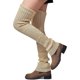 thumbnail image 4 of Calcetines de invierno por encima de la rodilla para mujer, de punto, sin pies, calentadores de piernas, 4 of 5