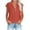 Orange, variant on hotojiny Cotton Linen Shirts for Women Casual Short Sleeve Lapel Lightweight Tops Lounge Summer Beach Blouse