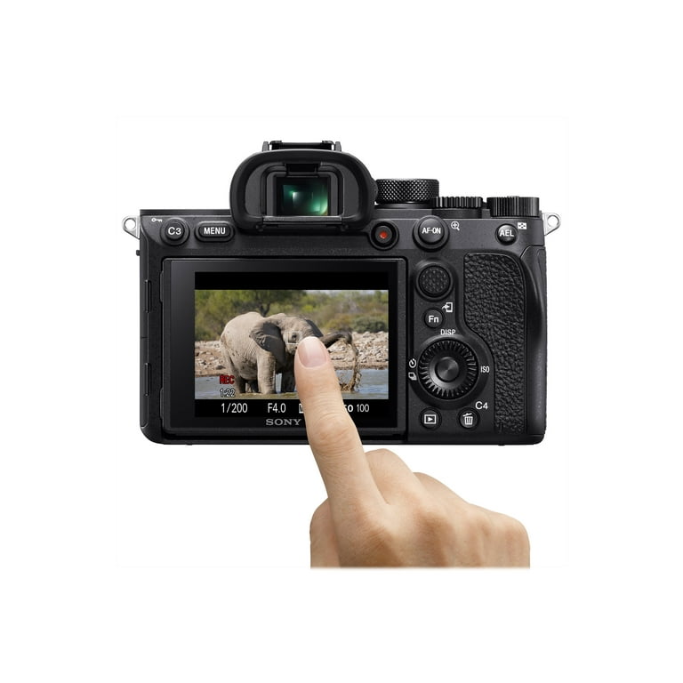 Sony a7R IV ILCE-7RM4 - Digital camera - mirrorless - 61.0 MP - 4K / 30 fps  - body only - NFC, Wi-Fi, Bluetooth - black