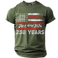 thumbnail image 2 of Hiijoy Boys Independence Day Tshirt Short Sleeve Crew Neck T Shirt Summer Tee, Sizes 2-3, 2 of 3