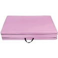 thumbnail image 5 of Polar Aurora 4'x10'x2'' Thick Folding Gymnastics Exercise Mat Aerobics Stretching Yoga Mats For Tumbling With Carrying HandlesFor Home Use/Gym/Yoga/Training (Pink), 5 of 7