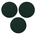 thumbnail image 1 of Furnish My Place Modern Indoor/Outdoor Commercial Solid Dark Green Rug, Modern Area Rug, Baby Nursery Mat, Pet-Friendly Carpet for Living Room, Playroom, Made in USA, 2' Round - Set of 3, 1 of 6