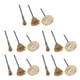 thumbnail image 5 of 15 Uds. Ruedas de alambre de latón herramienta rotativa de molienda de Metal forma de T forma de bolígrafo cepillos en forma de cuenco, 5 of 8