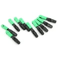 thumbnail image 1 of Conector de fibra óptica ANGGREK 50 piezas profesional verde, 1 of 8