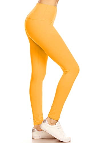 Womens Leggings | Yellow - Walmart.com