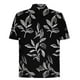 thumbnail image 4 of Mens Casual Botón Arriba Camisas Manga Corta Vintage Boliche Cuba Playa Camisas de Verano Botón Arriba, 4 of 5