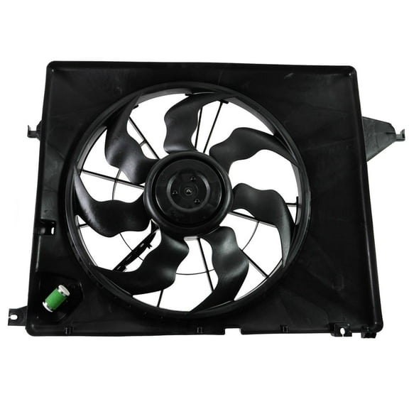 Radiator Cooling Fan Assembly for Santa Fe Sorento V6 3.5L RFA83587 Fits select: 2011-2013 KIA SORENTO, 2010-2012 HYUNDAI SANTA FE