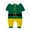 Green, variant on Family Christmas Pajama Sets Soft Christmas Elf Pajamas Long Sleeve Crew Neck Loungewear Set Matching Family Christmas Outfits