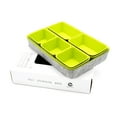 thumbnail image 6 of Welaxy desk drawer organizer tray dividers small felt storage bin sturdy but soft for office suppliers entryway catchall key holder makeup crafts pens decluttering 8-piece (Spring Green), 6 of 7
