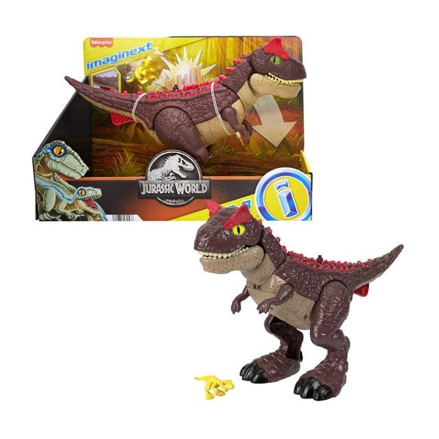 Dinosaurio de Juguete Imaginext Jurassic World Carnotaurus Modo Defensa
