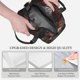 thumbnail image 3 of Fotbe Classical Rose Crown Skull Bolsa de Almuerzo con Estampado, Lonchera Aislada, Contenedores de Comida Reutilizables Tipo Cooler a Prueba de Fugas, 3 of 7