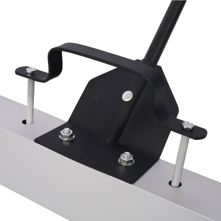 24\" Magnetic Sweeper - Adjustable Handle, 30LBS Pickup For Nails & Metal Debris In Lawns & Garages