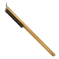 thumbnail image 1 of Raspador de Cepillo para Pizza Manejar de Madera Cerdas de Acero Inoxidable Cepillo de Limpieza de Parrilla PortáTil para Limpiador de Hornos Al Aire Libre, 1 of 5