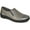 Étain, variante sur Kozi Soulier Mocassin Décontracté Confortable pour Femmes à Enfiler OY9215 avec Bout Carré Droit et Goussets Doubles Pewter