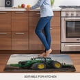 thumbnail image 5 of Farm Tractor Door Mat&nbsp;Indoor Outdoor Entrance, Non Slip Rug for Kitchen Bathroom Entryway Rug, Green Truck Country Rustic Field Harvester Washable Doormat Floor Mat for Office 20x31.5 Inch, 5 of 8