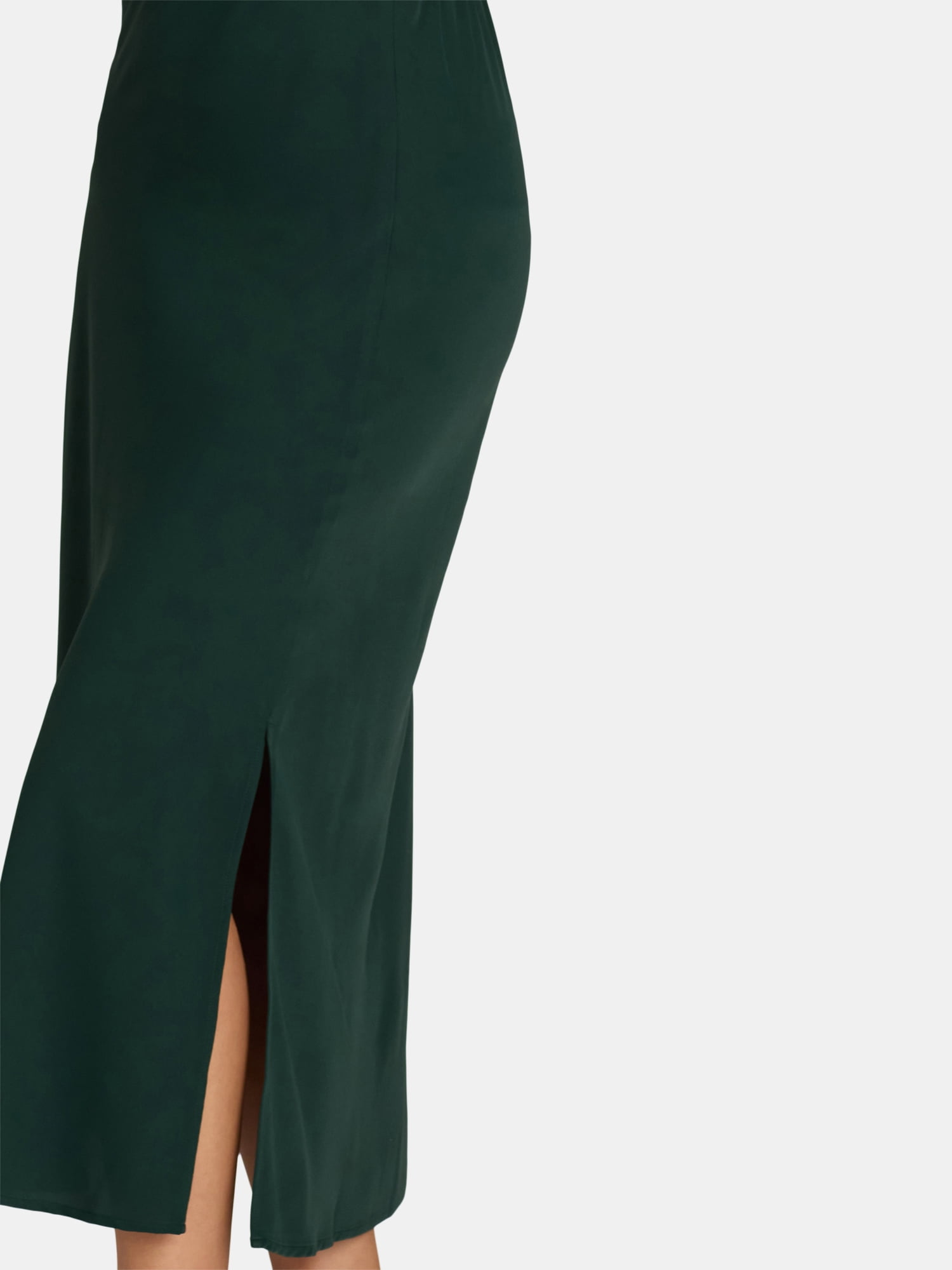 Time and Tru Women's Maxi Slip Skirt