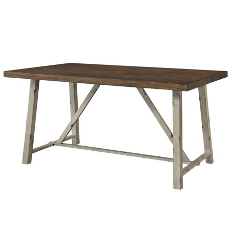 Better Homes and Gardens Collin Wood and Metal Dining Table