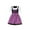 Purple-1, variant on 2-16 Years Children German Oktoberfest Clothes for Little/Big Girls Dirndl Dresses Traditional Bavarian Plaid MIdi Dress Carnival Festive Outfits(Red-4,10-12 Years)