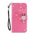 thumbnail image 6 of Case for iPhone 16 ,Flip Case for Women Glitter Bling Diamond Case with Cards Slot Cash Pockets Embossing PU Leather Flip Wallet Case for iPhone 16 16 15 14 13 12 11 Mini Pro Plus ProMax, 6 of 7