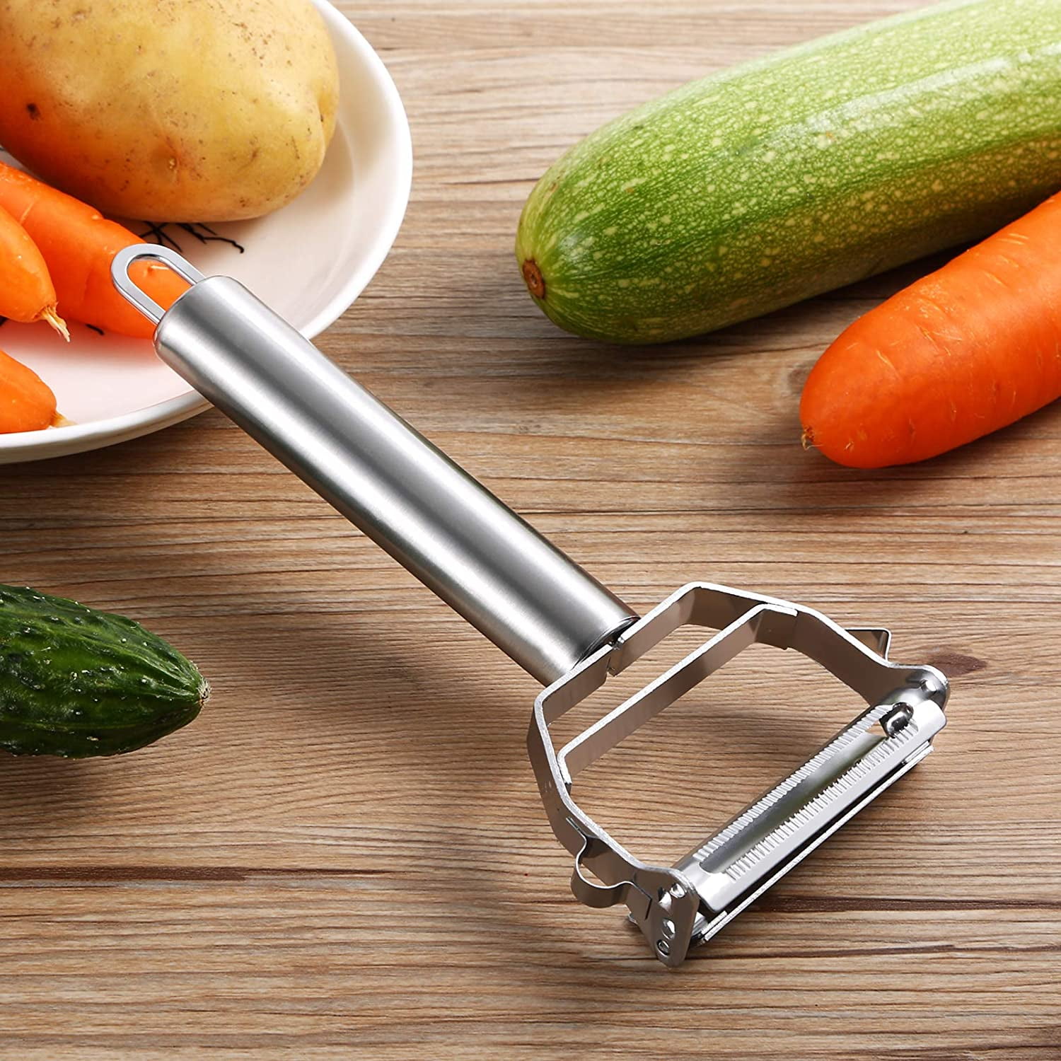 Stainless Steel Potato Peeler Vegetable Grater Fruit Slicer Carrot Cutter  Tools