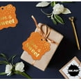 thumbnail image 6 of Inkdotpot Love Is Sweet Wedding Bottle Tag Real Gold Foil Favor Bracket Shape Hang Tags Pack Of 100, 6 of 7