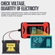 thumbnail image 3 of 12V 6A Car Motorcycle Battery Charger 110V 220V Full Automatic Intelligent Pulse Repair Fast Charging for Wet Dry Lead Acid Battery Repair with LCD, 3 of 5